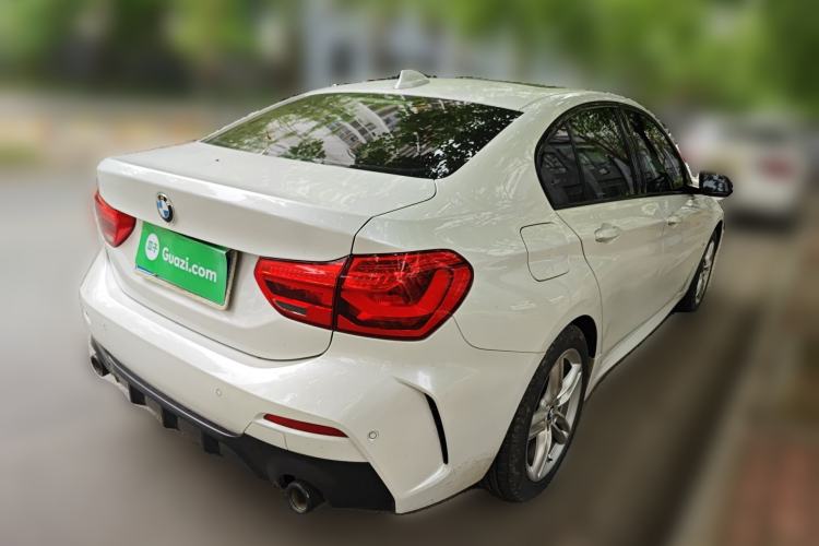 Used BMW 1 Series 2021 120i M Sport Night Edition Rear Right 45 Deg