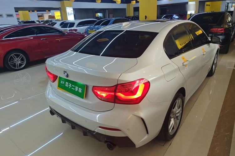 Used BMW 1 Series 2021 120i M Sport Night Edition Rear Right 45 Deg