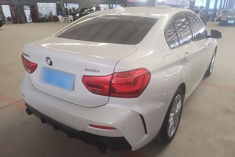 Used BMW 1 Series 2021 120i M Sport Night Edition Rear Right 45 Deg