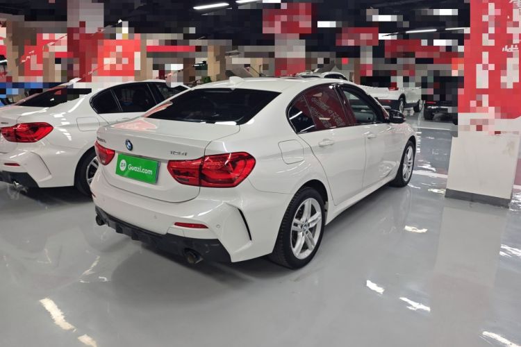 Used BMW 1 Series 2021 120i M Sport Night Edition Rear Right 45 Deg