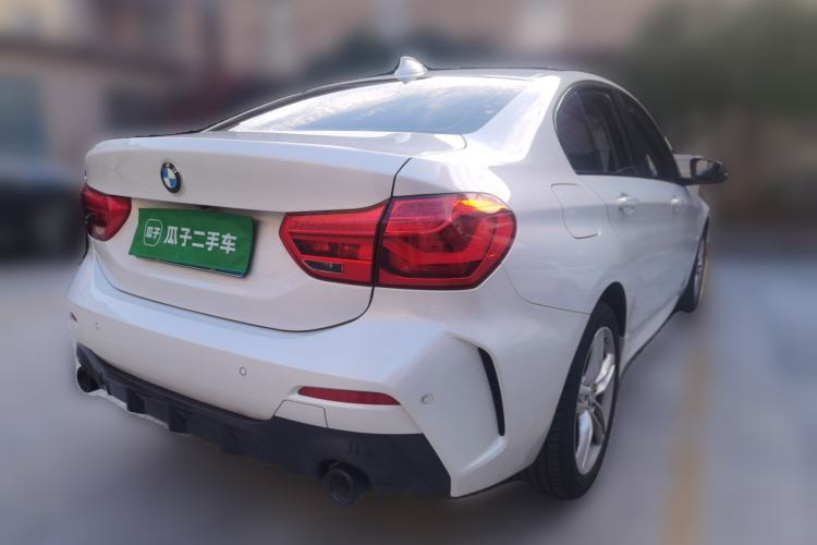 Used BMW 1 Series 2021 120i M Sport Night Edition Rear Right 45 Deg