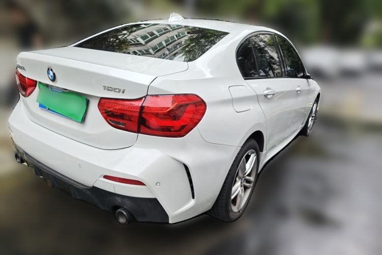 Used BMW 1 Series 2021 Revised 120i M Sport Night Edition Rear Right 45 Deg