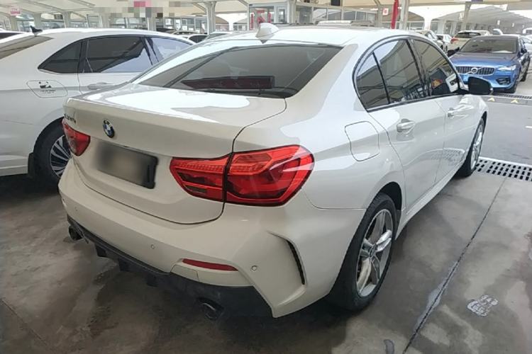 Used BMW 1 Series 2021 120i M Sport Night Edition Rear Right 45 Deg