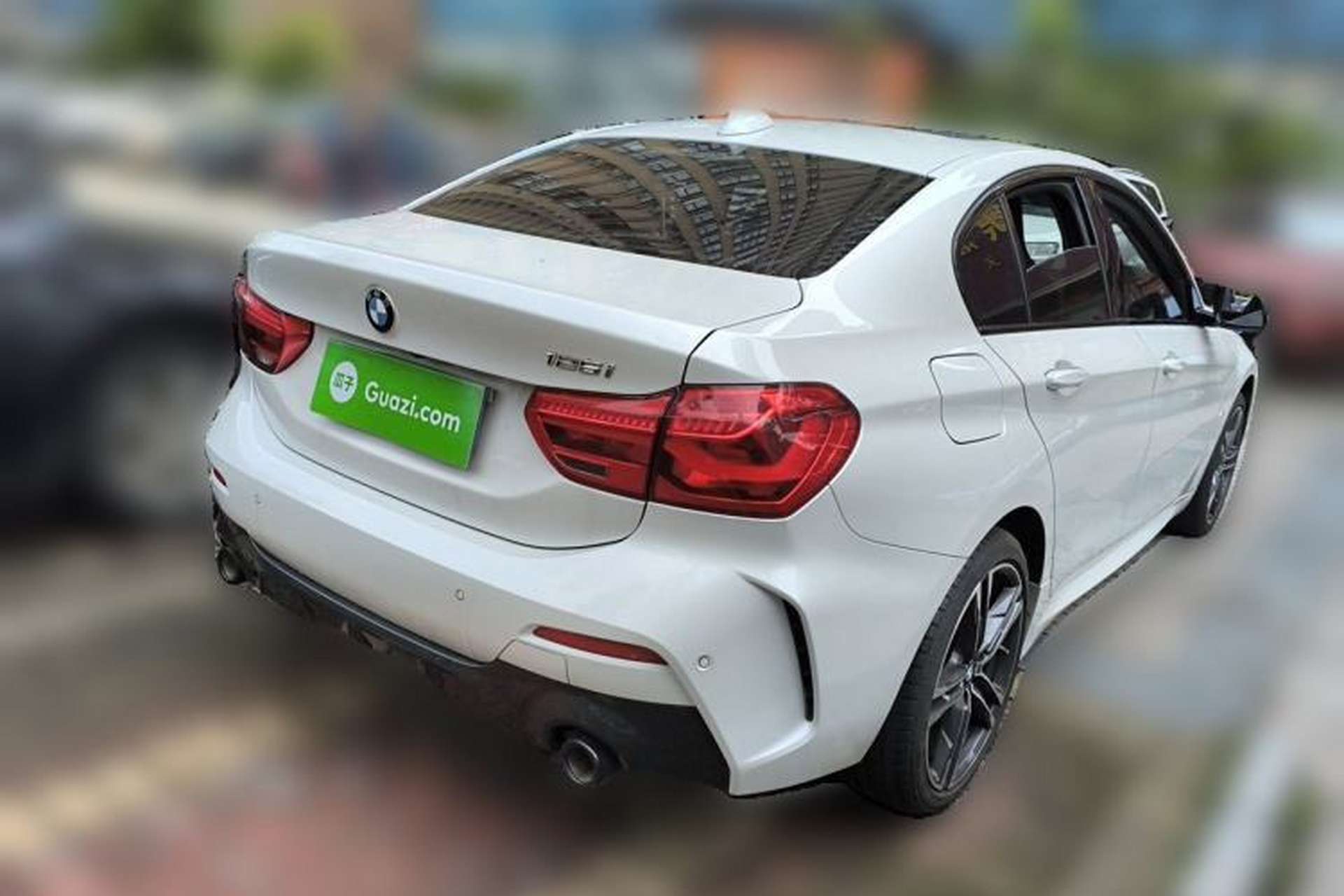 Used BMW 1 Series 2021 Restyled 125i M Sport Night Edition Rear Right 45 Deg