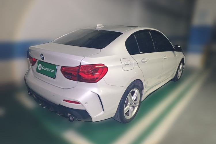 Used BMW 1 Series 2021 Revised 120i M Sport Night Edition Rear Right 45 Deg
