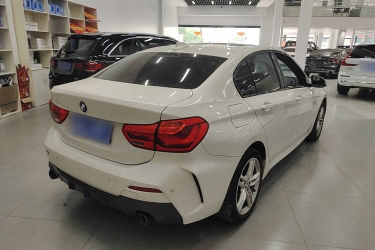 Used BMW 1 Series 2021 120i M Sport Night Edition Rear Right 45 Deg