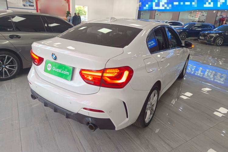 Used BMW 1 Series 2021 Revised 120i M Sport Night Edition Rear Right 45 Deg
