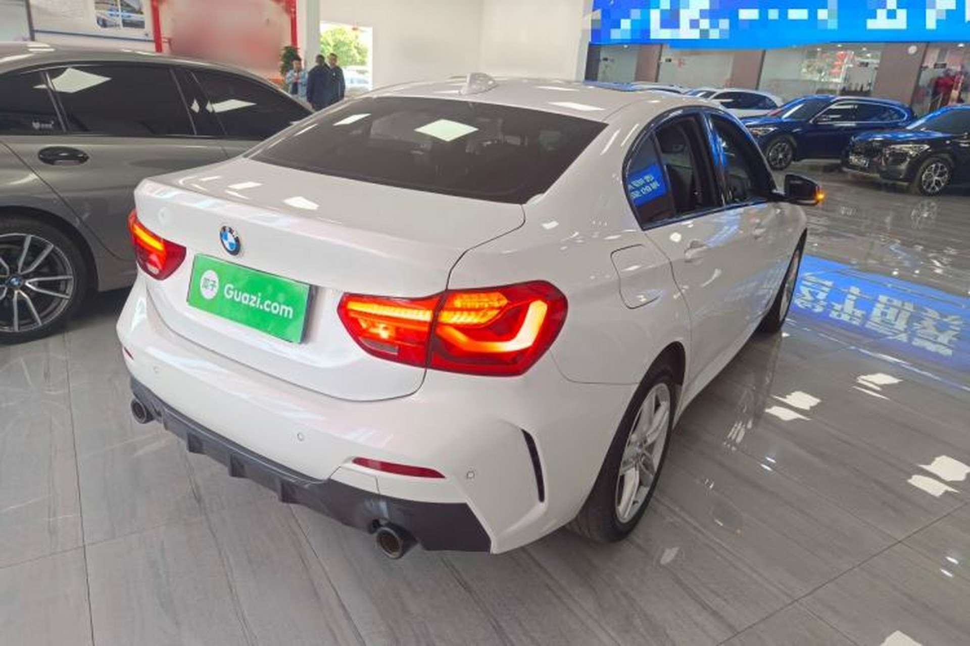 Used BMW 1 Series 2021 Revised 120i M Sport Night Edition Rear Right 45 Deg