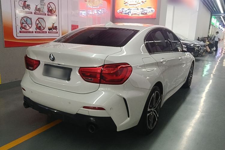 Used BMW 1 Series 2021 125i M Sport Night Edition Rear Right 45 Deg