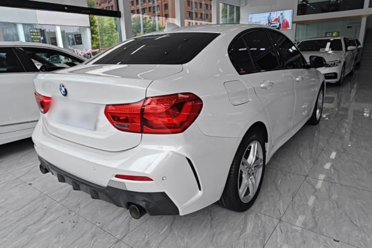 Used BMW 1 Series 2021 120i M Sport Night Edition Rear Right 45 Deg