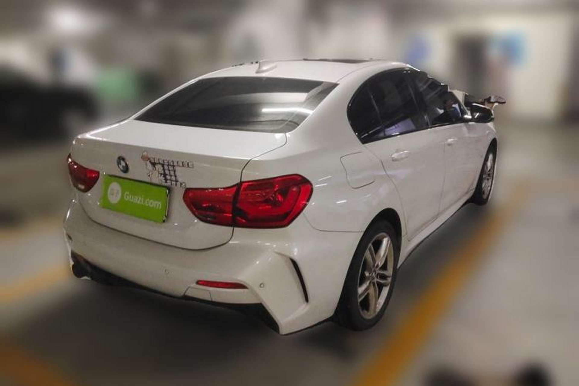 Used BMW 1 Series 2021 Revised 120i M Sport Night Edition Rear Right 45 Deg
