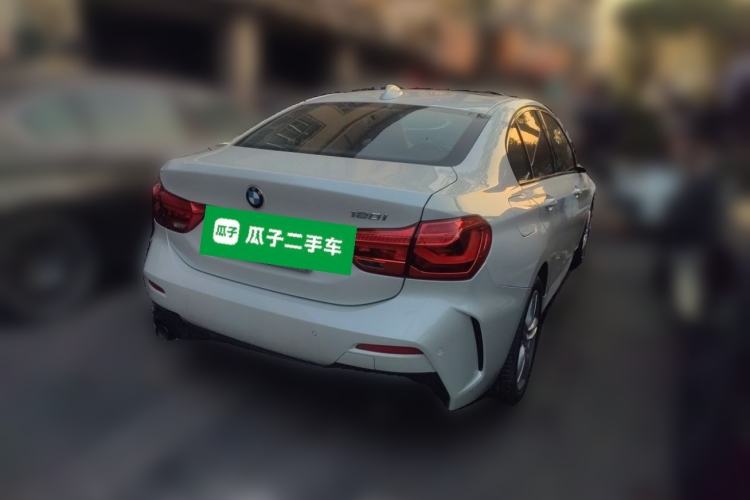 Used BMW 1 Series 2021 120i M Sport Night Edition Rear Right 45 Deg