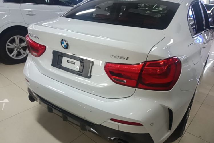 Used BMW 1 Series 2021 Restyled 125i M Sport Night Edition Rear Right 45 Deg