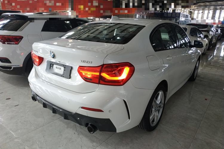 Used BMW 1 Series 2021 Revised 120i M Sport Night Edition Rear Right 45 Deg