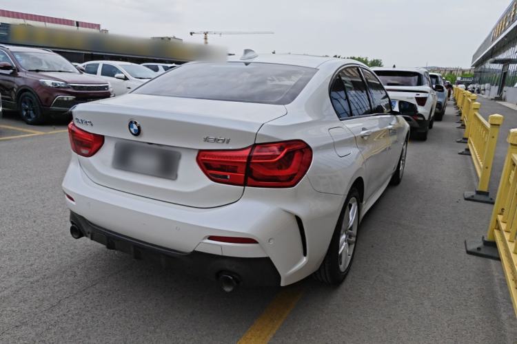 Used BMW 1 Series 2021 120i M Sport Night Edition Rear Right 45 Deg