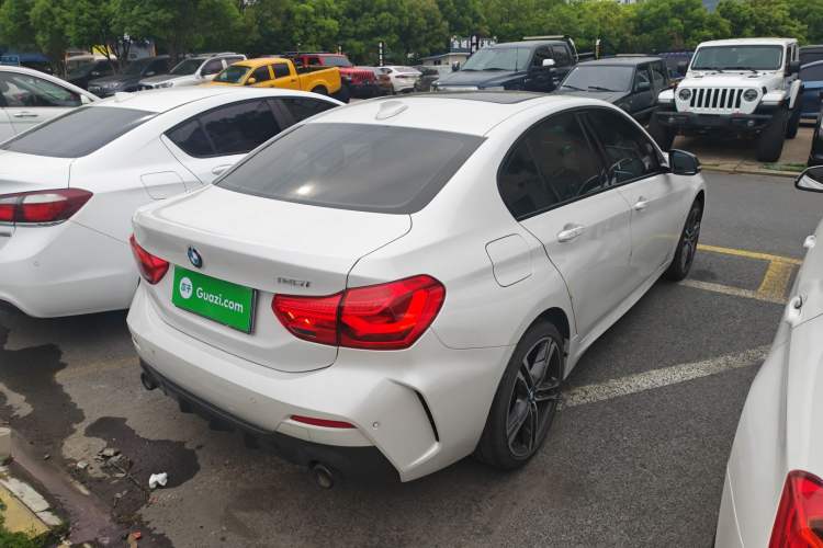 Used BMW 1 Series 2021 Restyled 125i M Sport Night Edition Rear Right 45 Deg