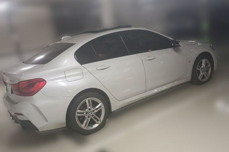 Used BMW 1 Series 2021 120i M Sport Night Edition Rear Right 45 Deg