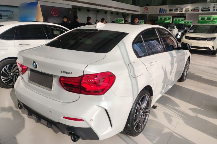 Used BMW 1 Series 2021 Restyled 125i M Sport Night Edition Rear Right 45 Deg