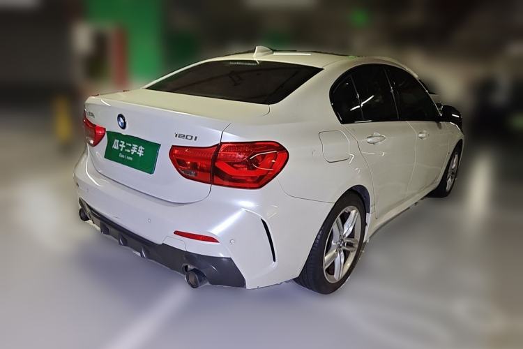 Used BMW 1 Series 2021 120i M Sport Night Edition Rear Right 45 Deg