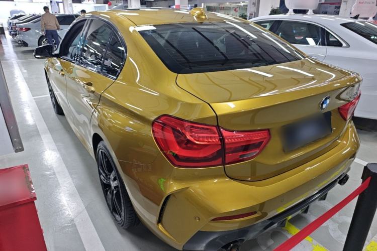 Used BMW 1 Series 2021 125i M Sport Night Edition Rear Left 45 Deg