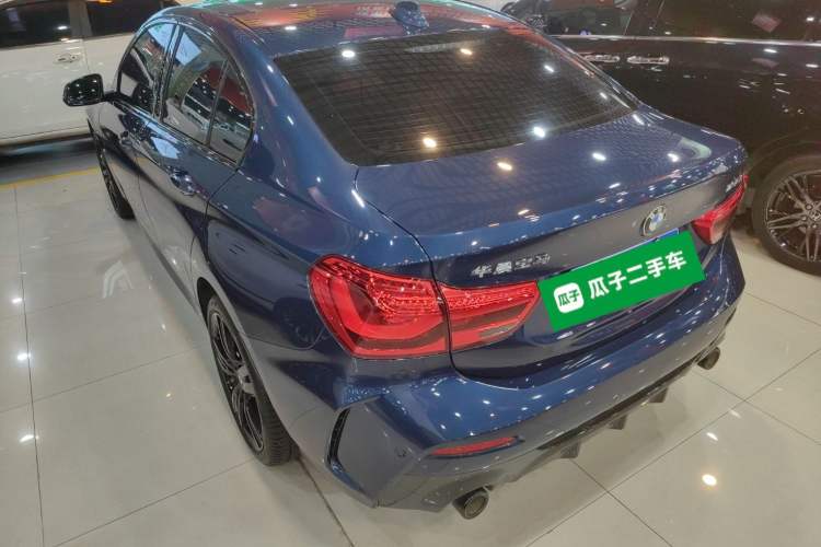 Used BMW 1 Series 2022 125i M Sport Night Edition Rear Left 45 Deg