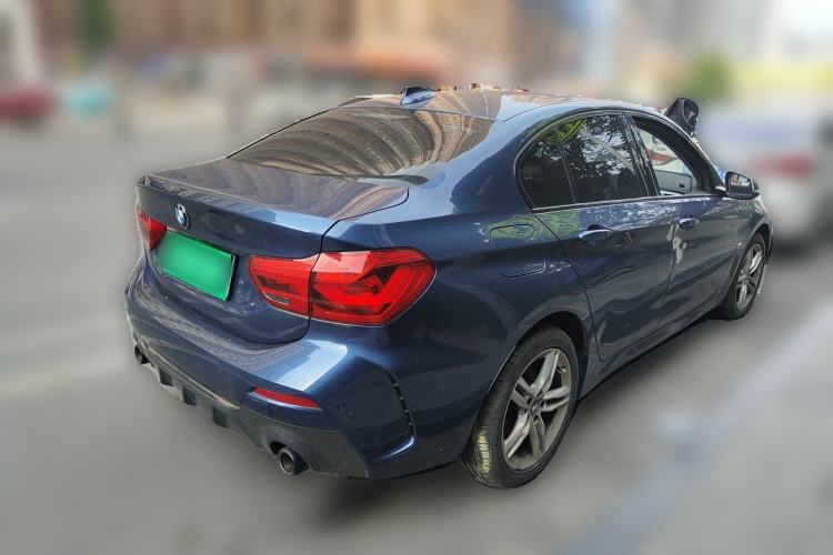 Used BMW 1 Series 2022 120i M Sport Night Edition Rear Right 45 Deg