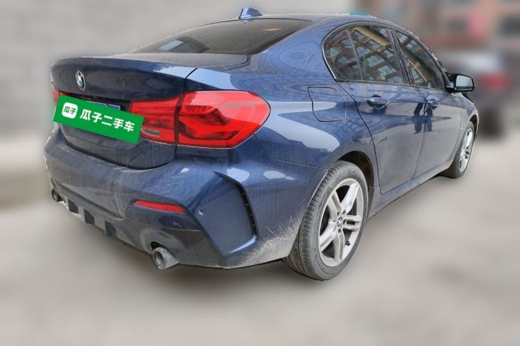 Used BMW 1 Series 2022 120i M Sport Night Edition Rear Right 45 Deg
