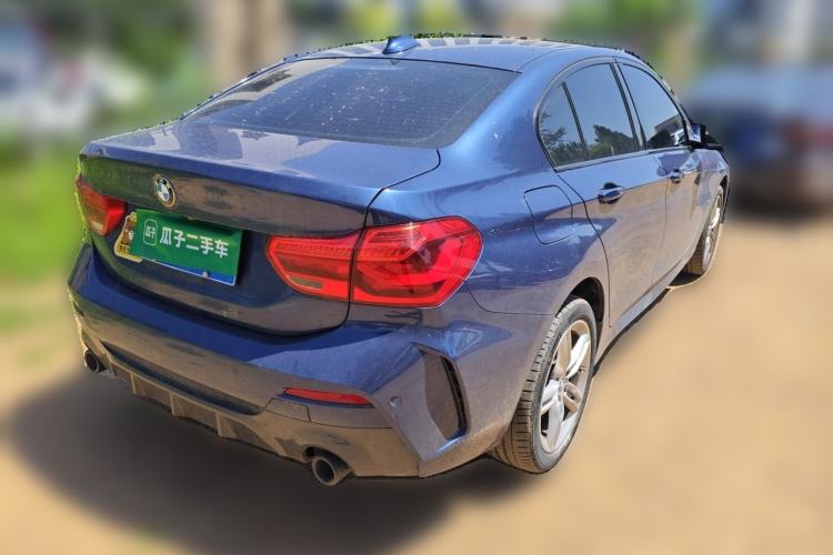 Used BMW 1 Series 2022 120i M Sport Night Edition Rear Right 45 Deg