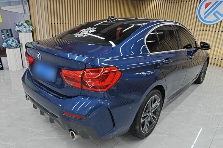 Used BMW 1 Series 2022 120i M Sport Night Edition Rear Right 45 Deg