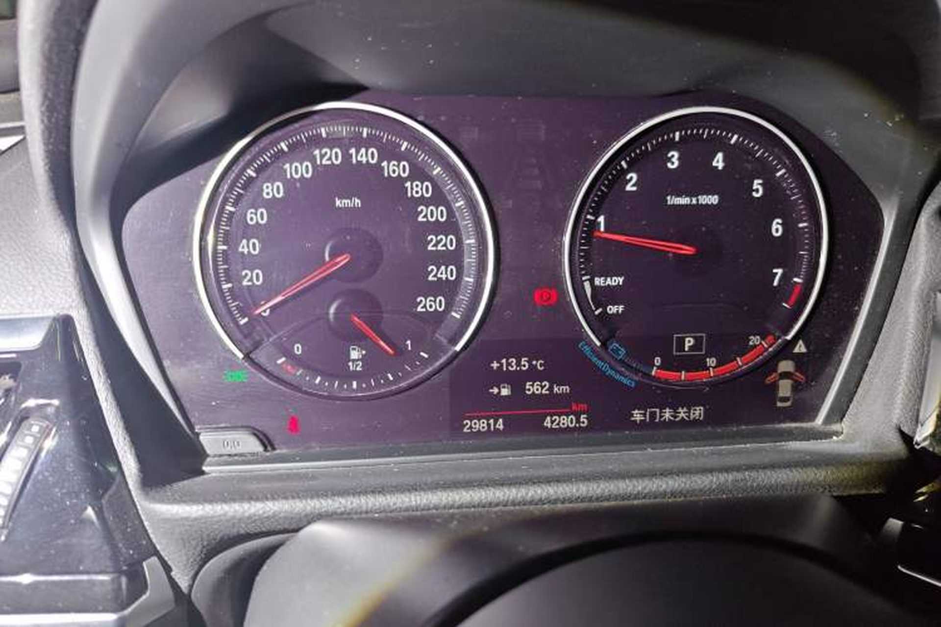 Used BMW 1 Series 2022 125i M Sport Night Edition Odometer Close Up