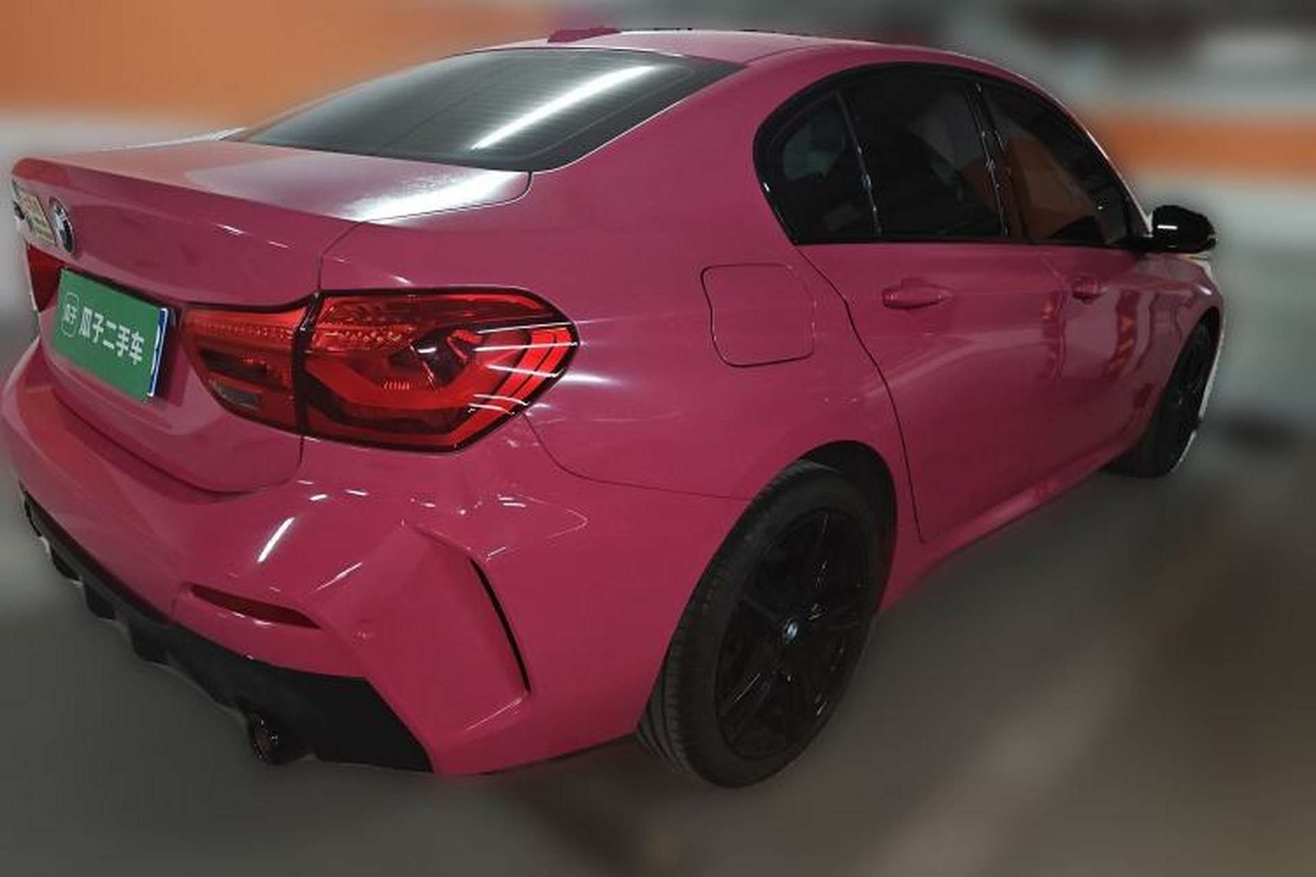 Used BMW 1 Series 2022 125i M Sport Night Edition Rear Right 45 Deg