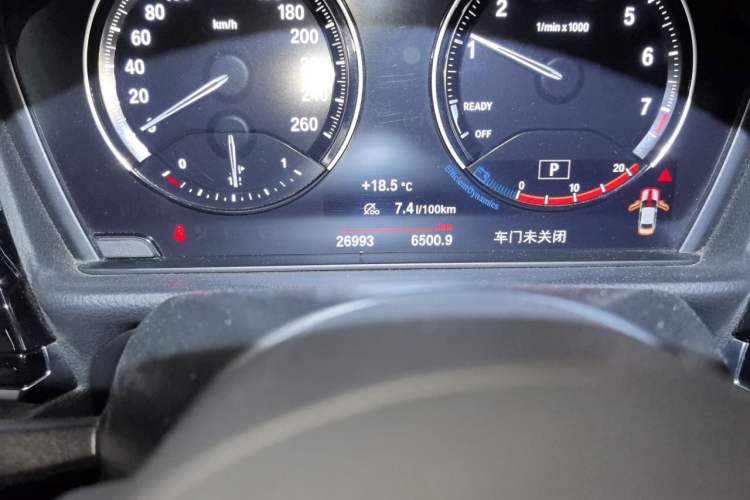 Used BMW 1 Series 2022 125i M Sport Night Edition Odometer Close Up