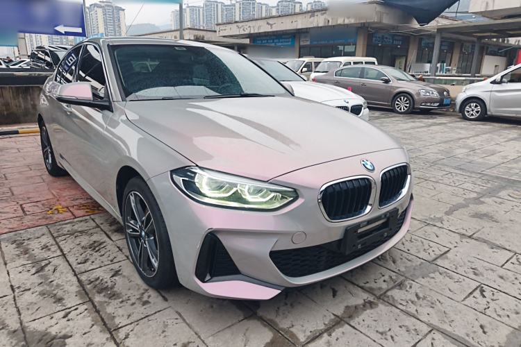 Used BMW 1 Series 2022 120i M Sport Night Edition Front Right 45 Deg