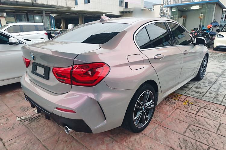 Used BMW 1 Series 2022 120i M Sport Night Edition Rear Right 45 Deg