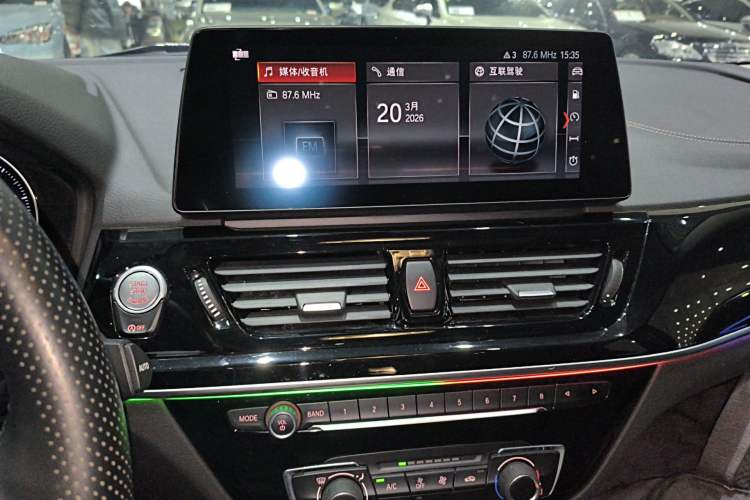 Used BMW 1 Series 2022 125i M Sport Night Edition Audio And AC Panel