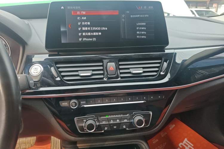 Used BMW 1 Series 2022 125i M Sport Night Edition Audio And AC Panel