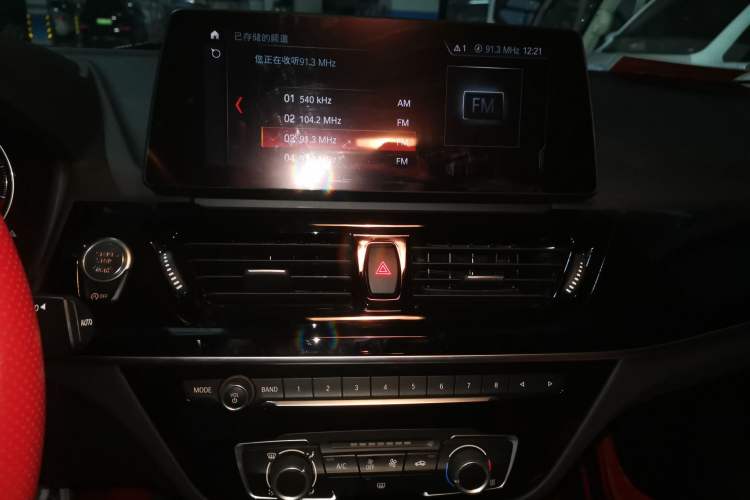 Used BMW 1 Series 2022 120i M Sport Edition Audio And AC Panel