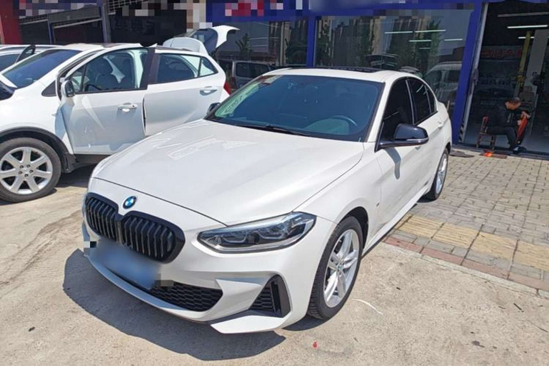 Used BMW 1 Series 2022 120i M Sport Night Edition Front Left 45 Deg