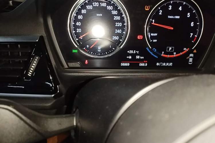 Used BMW 1 Series 2022 125i M Sport Night Edition Odometer Close Up