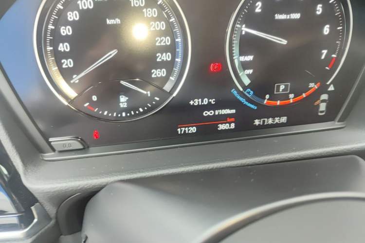 Used BMW 1 Series 2022 125i M Sport Night Edition Odometer Close Up