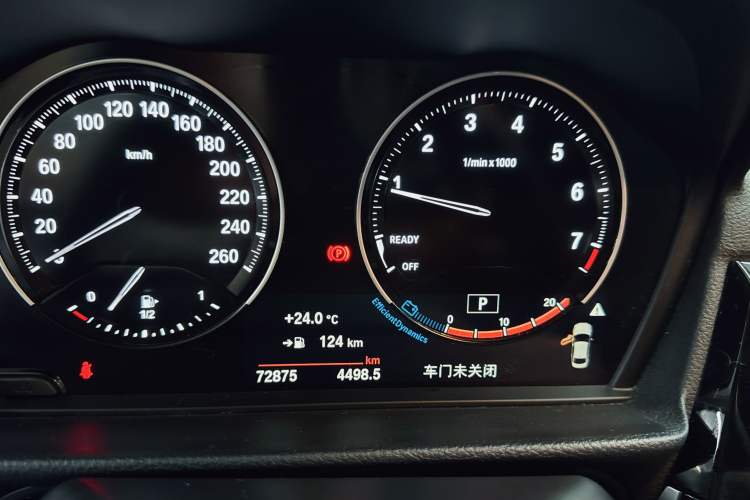 Used BMW 1 Series 2022 120i M Sport Edition Odometer Close Up