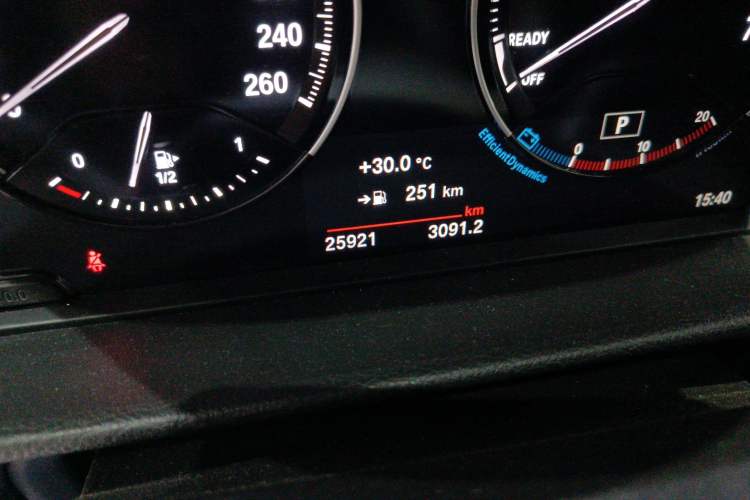 Used BMW 1 Series 2022 125i M Sport Night Edition Odometer Close Up