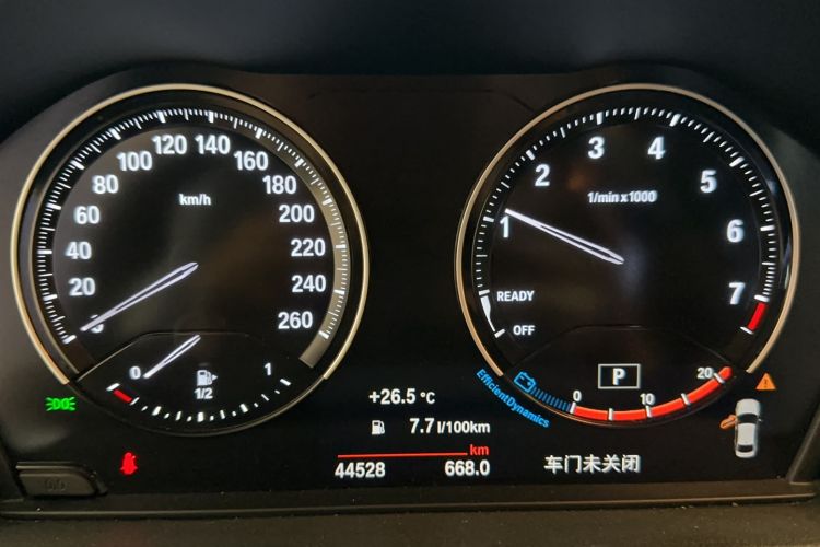 Used BMW 1 Series 2022 120i M Sport Night Edition Odometer Close Up