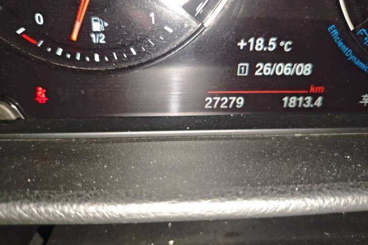 Used BMW 1 Series 2022 125i M Sport Night Edition Odometer Close Up