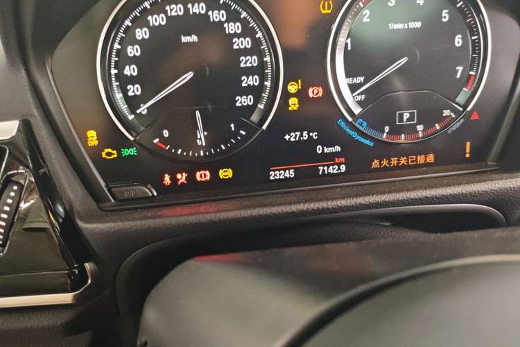 Used BMW 1 Series 2022 120i M Sport Night Edition Odometer Close Up