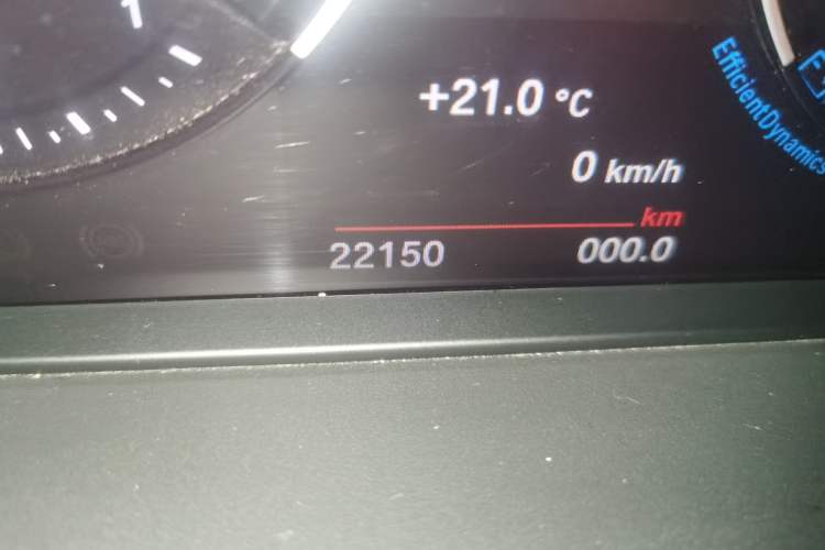Used BMW 1 Series 2022 120i M Sport Night Edition Odometer Close Up