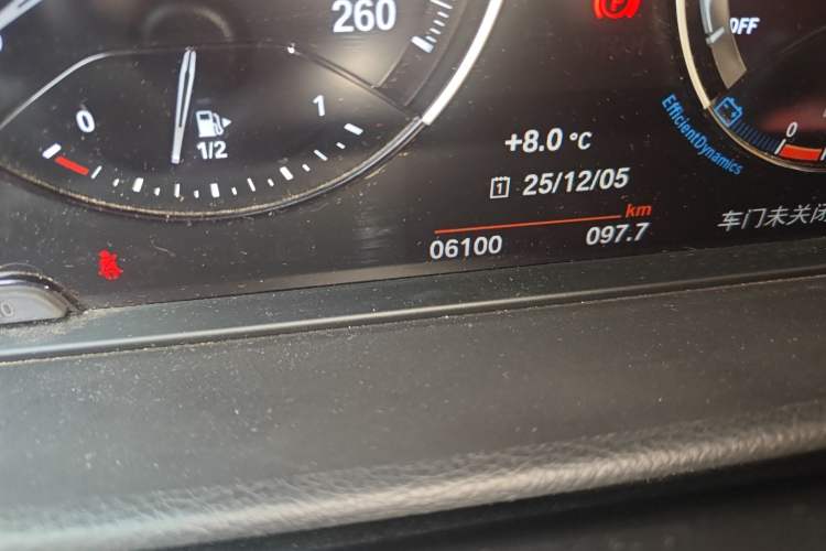 Used BMW 1 Series 2022 120i M Sport Night Edition Odometer Close Up