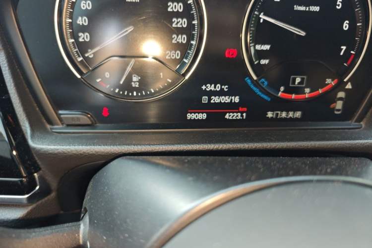 Used BMW 1 Series 2022 120i M Sport Night Edition Odometer Close Up