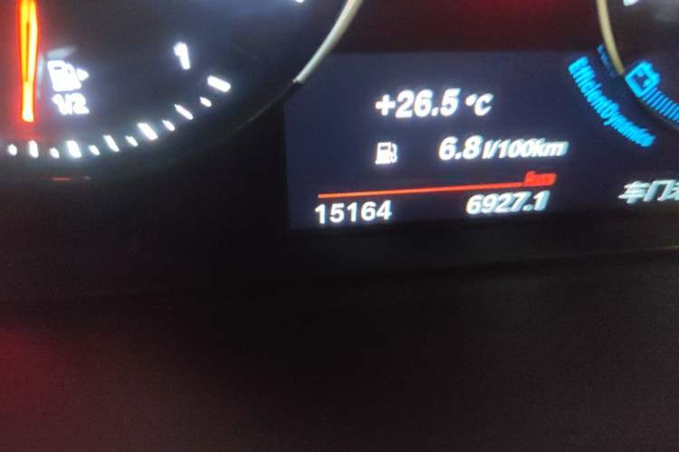 Used BMW 1 Series 2022 125i M Sport Night Edition Odometer Close Up