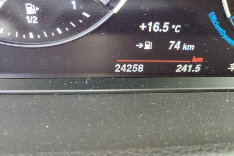 Used BMW 1 Series 2022 125i M Sport Night Edition Odometer Close Up